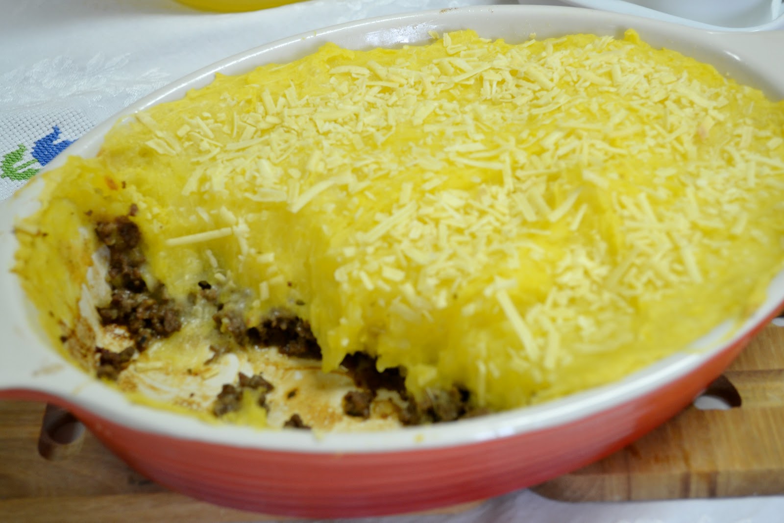 aninha lazzarotto Escondidinho de Carne Moída + Purê de Mandioquinha