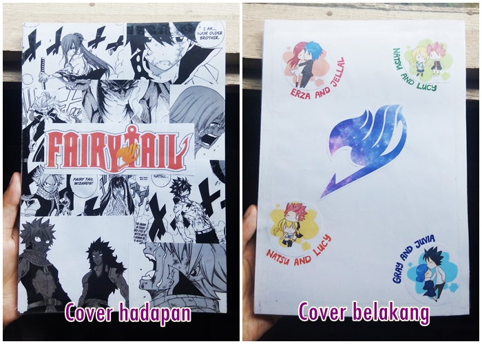 DIY Notebook Cover (Anime) | Sii Nurul