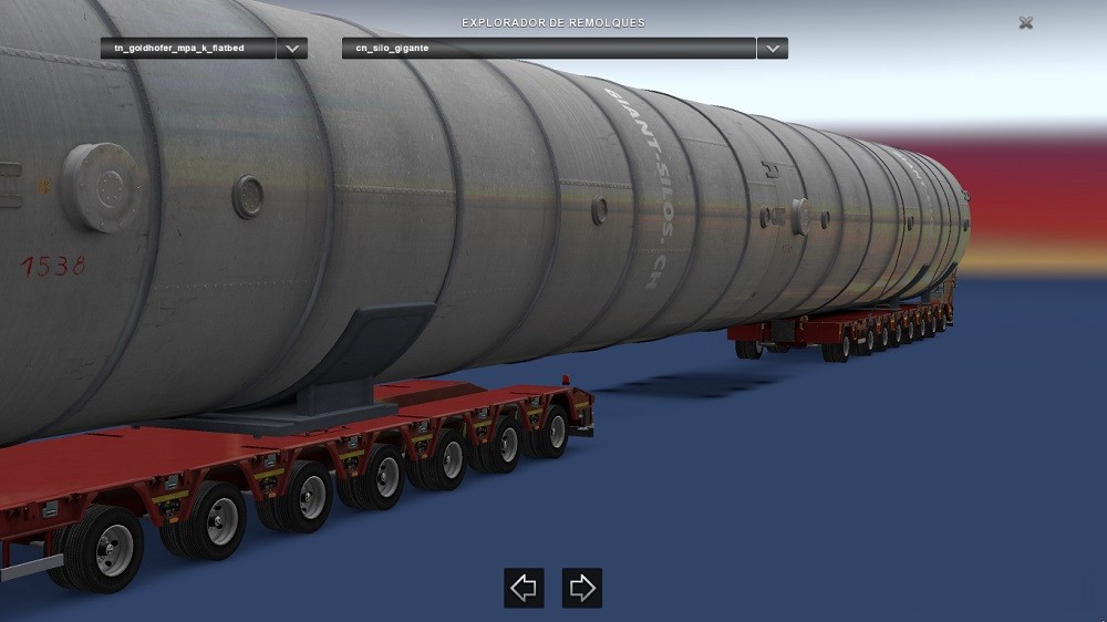 Mega Silo Long Trailer - Mod ETS2 Indonesia