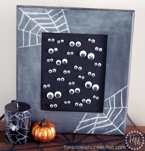 Glow in the Dark Googly Eye Art