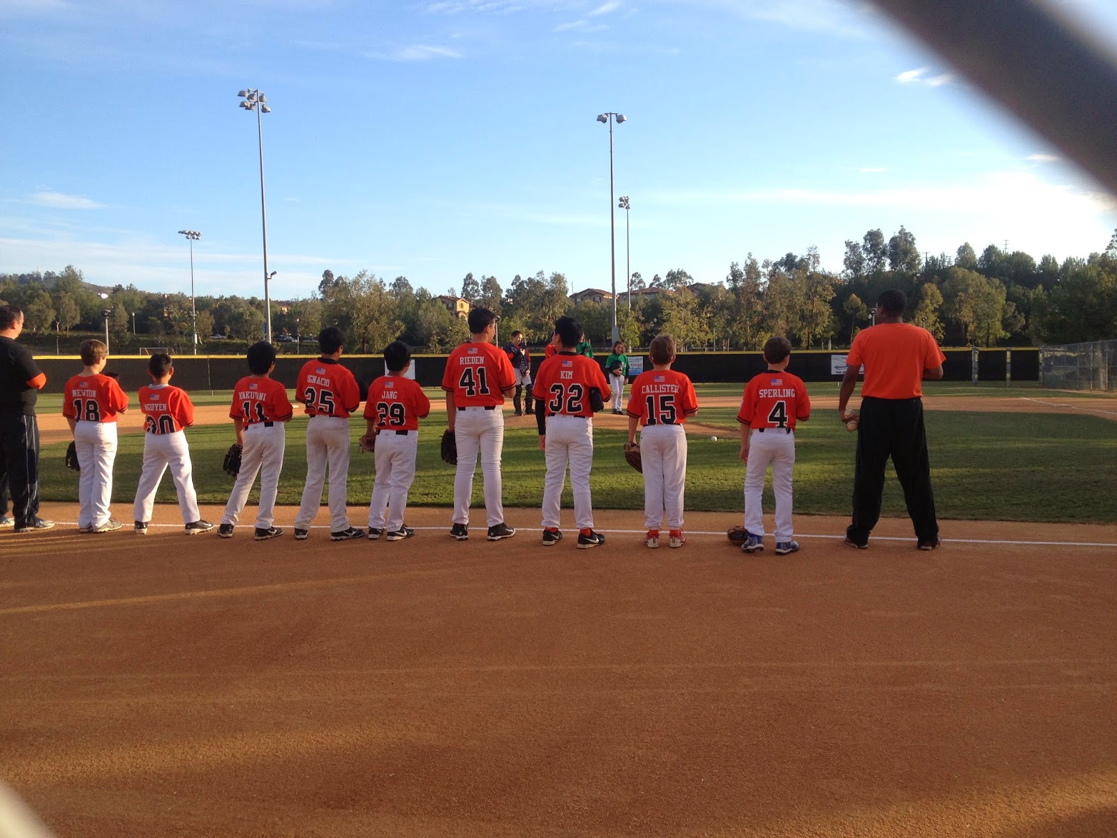 アメリカの少年野球と草野球 体験記 3月 2014