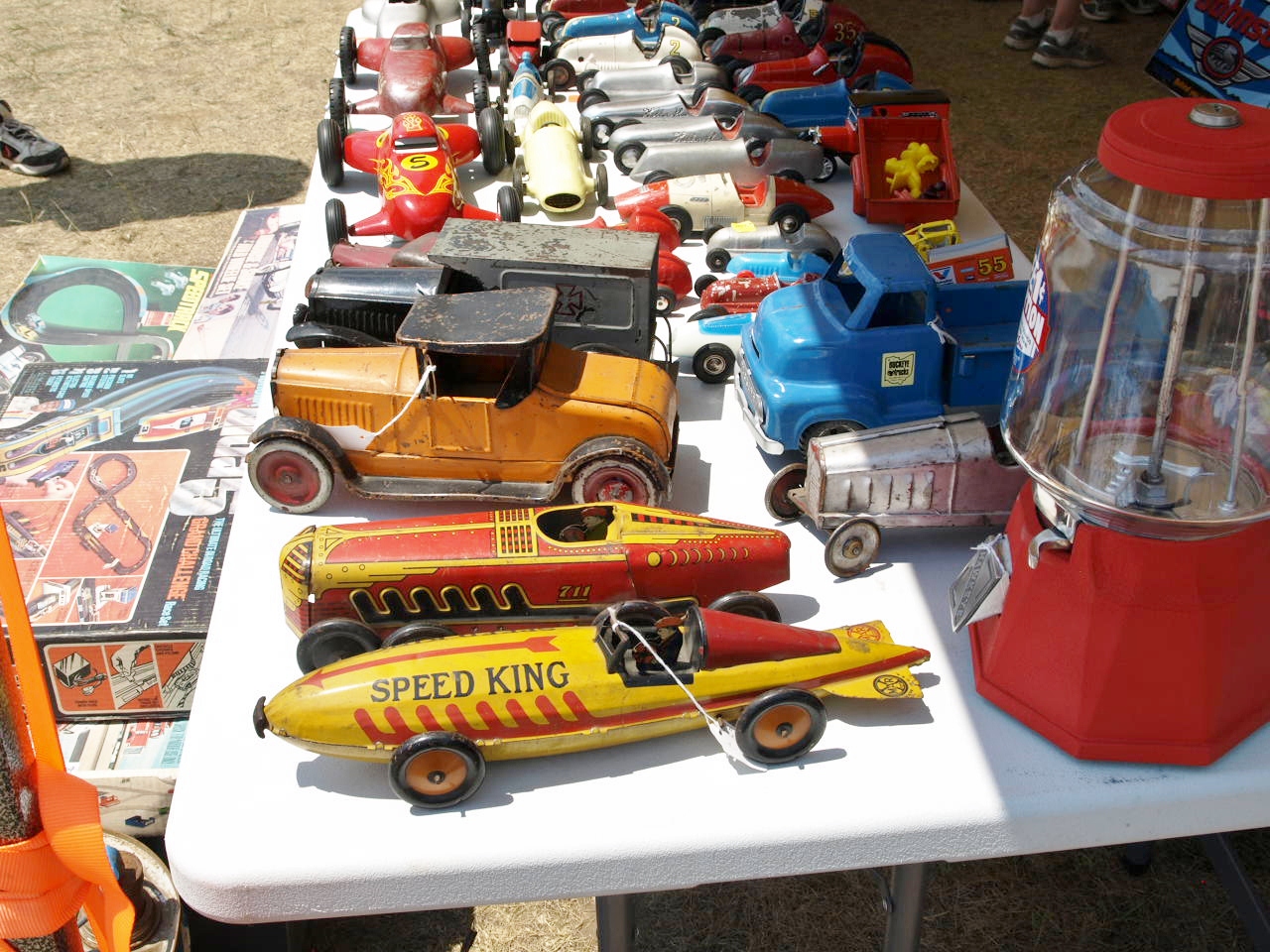 Go Poverty Flats 2012 Iola, Wisconsin Swap Meet featuring old car