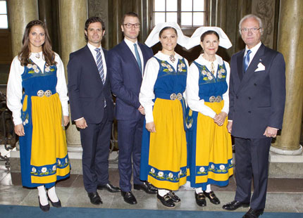 Princesses' lives: National Day in Sweden 2012