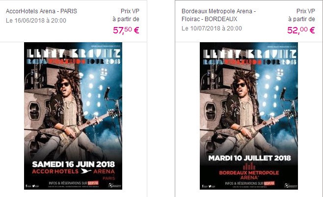 vente privee concert stars 80