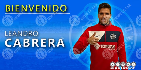 Oficial: El Getafe firma cedido a Cabrera