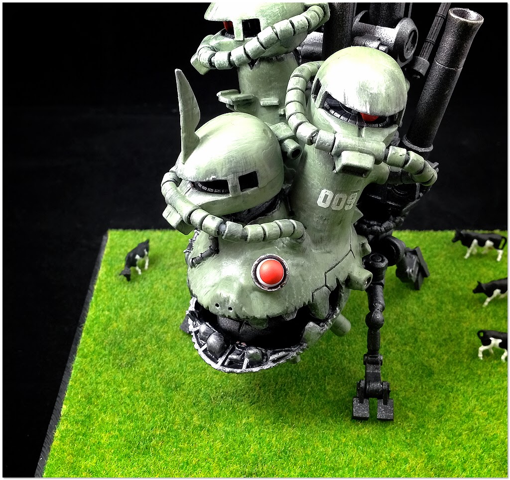 Custom Build: Zaku Heads