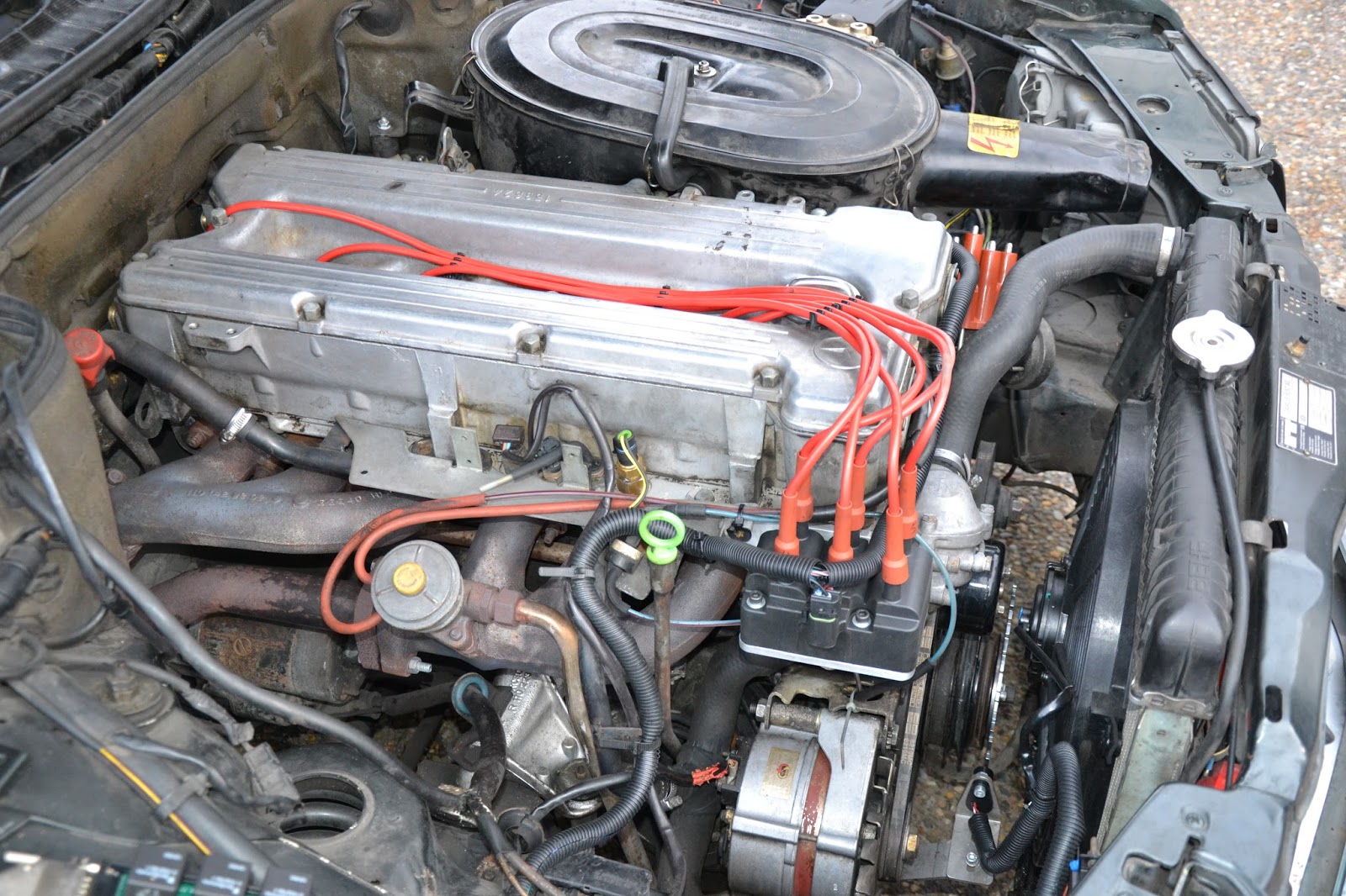 My Mercedes 280 SL -85 Project: New MegaSquirted m110 in a 280 SE