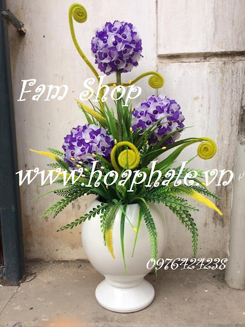 Hoa đá pha lê tại Kim Mã Hoa da pha le tai Kim Ma