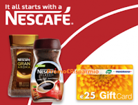Con Nescafè Solubile vinci 300 Gift Card da 25€ Logo Con Nescafè Solubile vinci 300 Gift Card da 25€