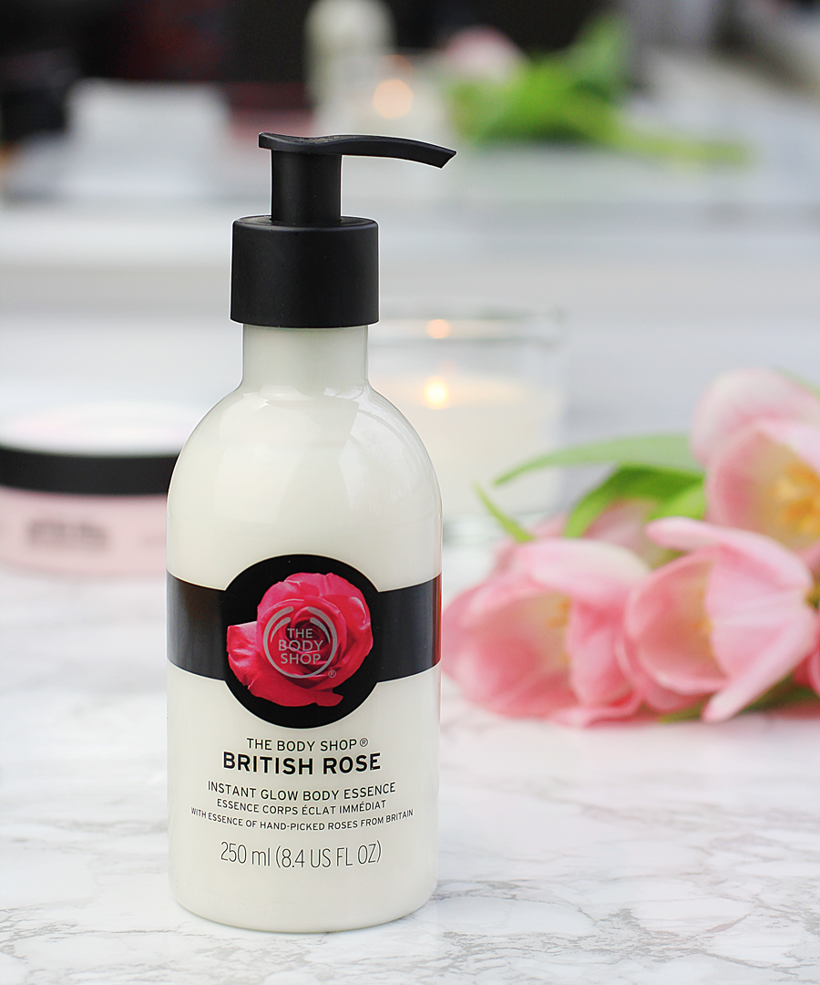 the body shop British Rose body lotion
