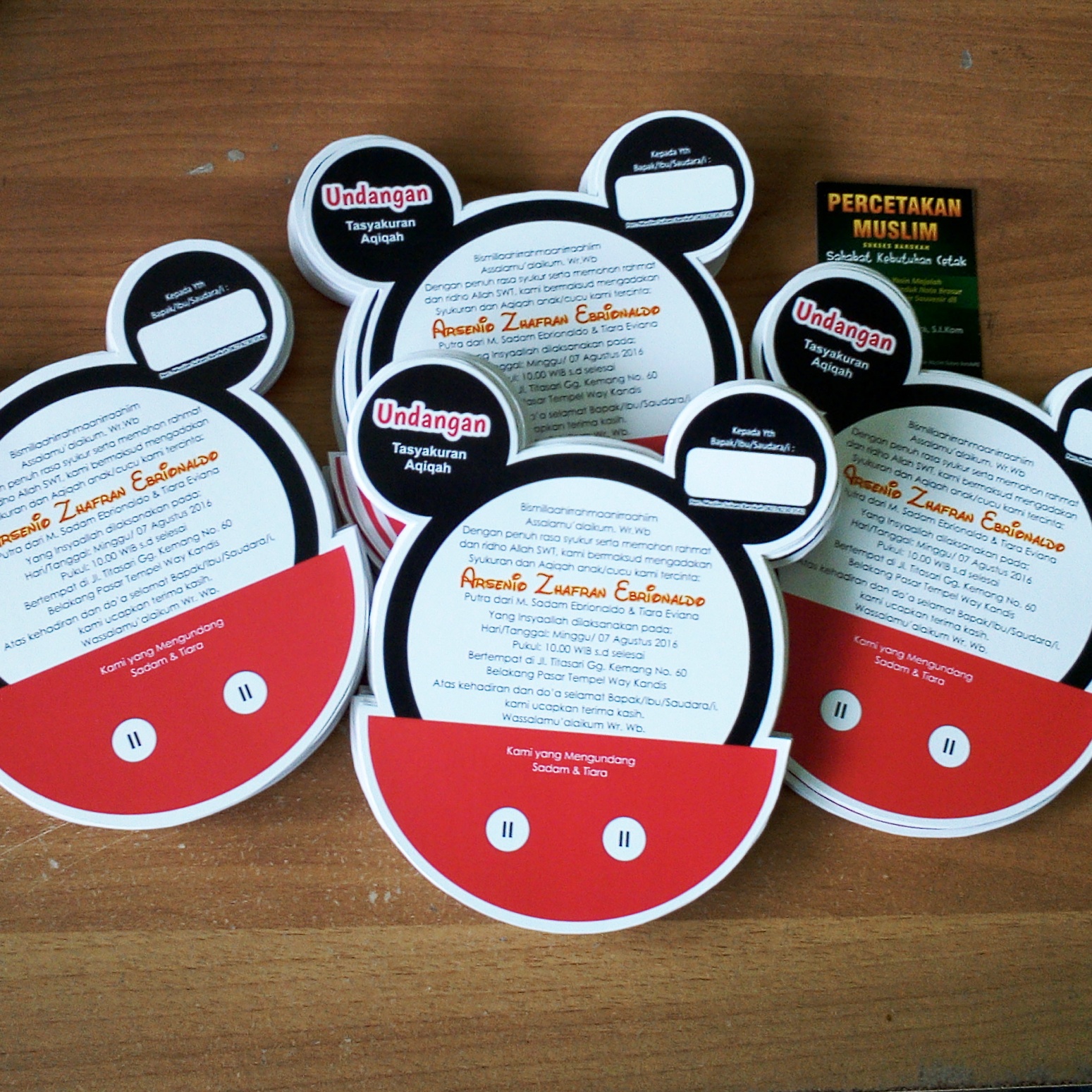 Contoh Undangan Aqiqah Unik Jadi Ibu Itu Seru