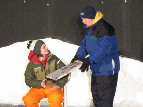 Rhonda and Dave in Almost, Maine