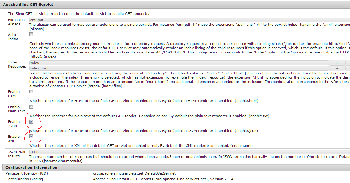 Disabling the XML and JSON render in AEM AEM Tutorials for Beginners