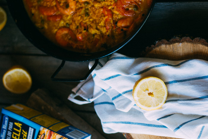 Receta paella fácil