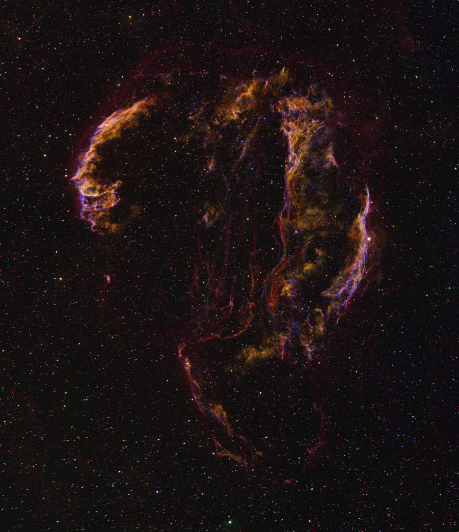 Firmamento Austral La nebulosa del velo.