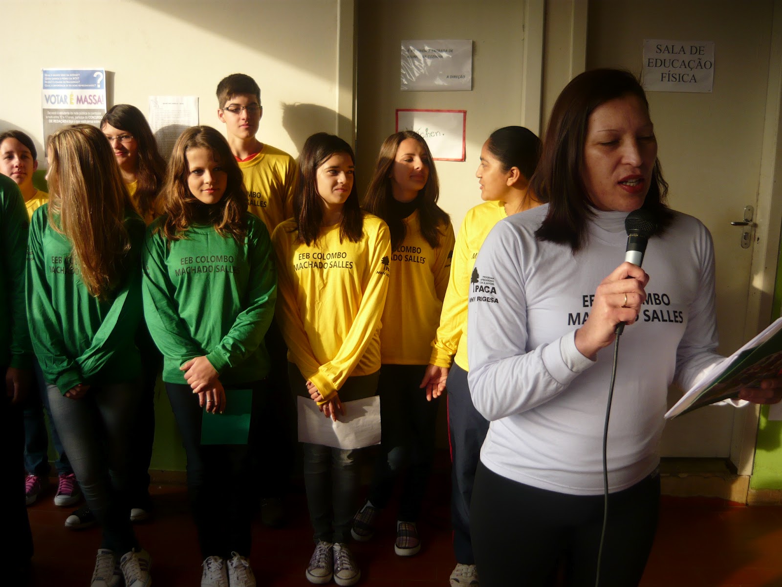 E.E.B. COLOMBO MACHADO SALLES Semana da Pátria