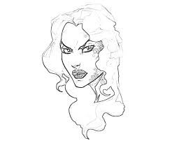 Top 10 Poison Ivy Coloring Pages