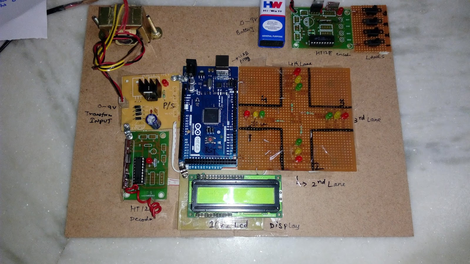 SVSEMBEDDED , 9491535690, 7842358459 Traffic Light Control System