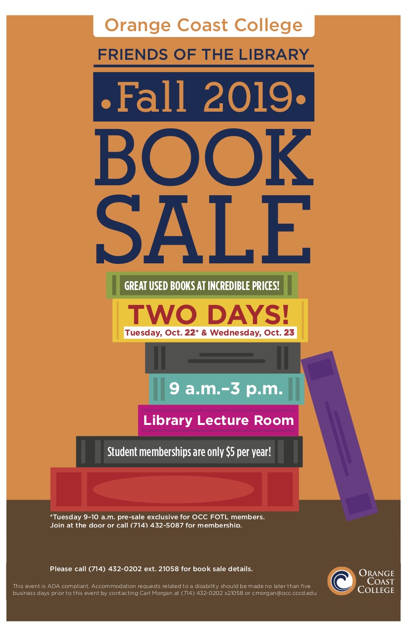 Orange Coast College Library News and Events October 2019