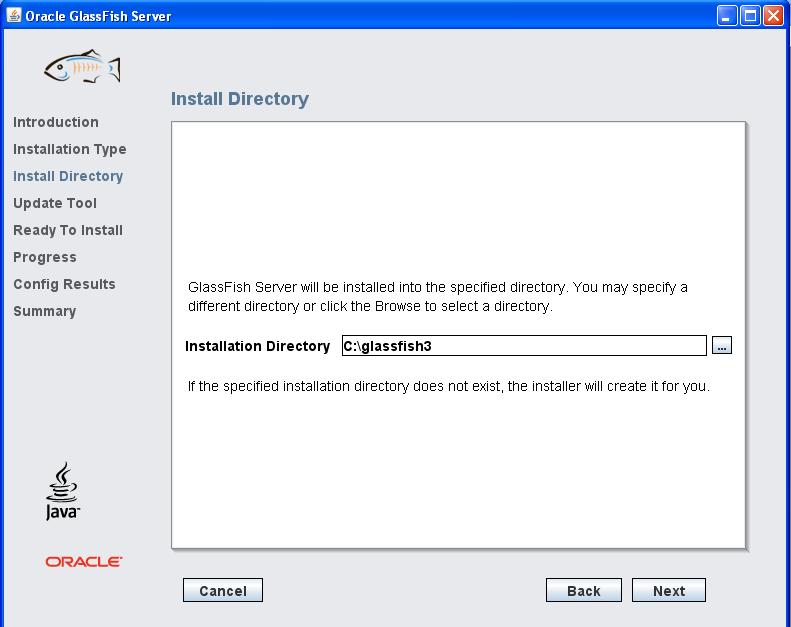 Installation of Oracle GlassFish Server 3.1