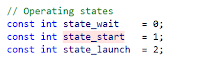 Software State Machine Values