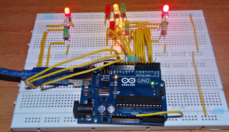Arduino Traffic Light Controller ~ ENGINEERING PROJECTS