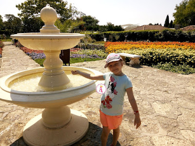 В ботаническом саду в Балчике, Болгария