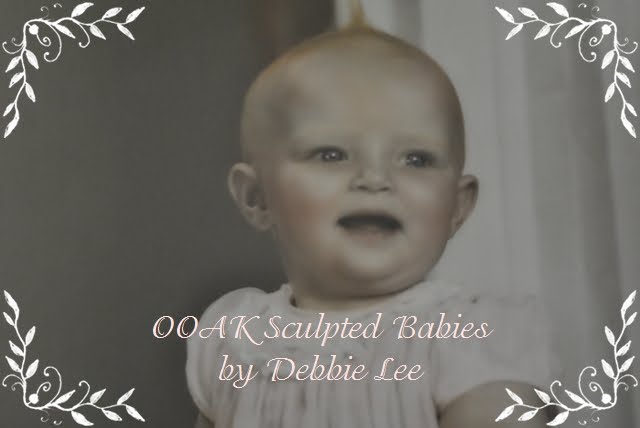 The Little Saints Nursery OOAK Sculpted Babies by Debbie Lee