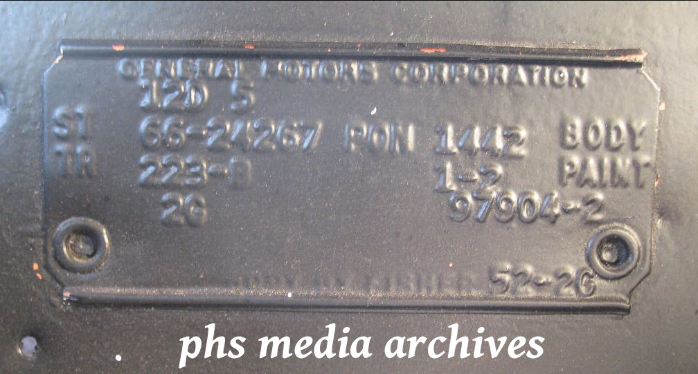 Pontiac Special Order Paint Codes 196667 phscollectorcarworld