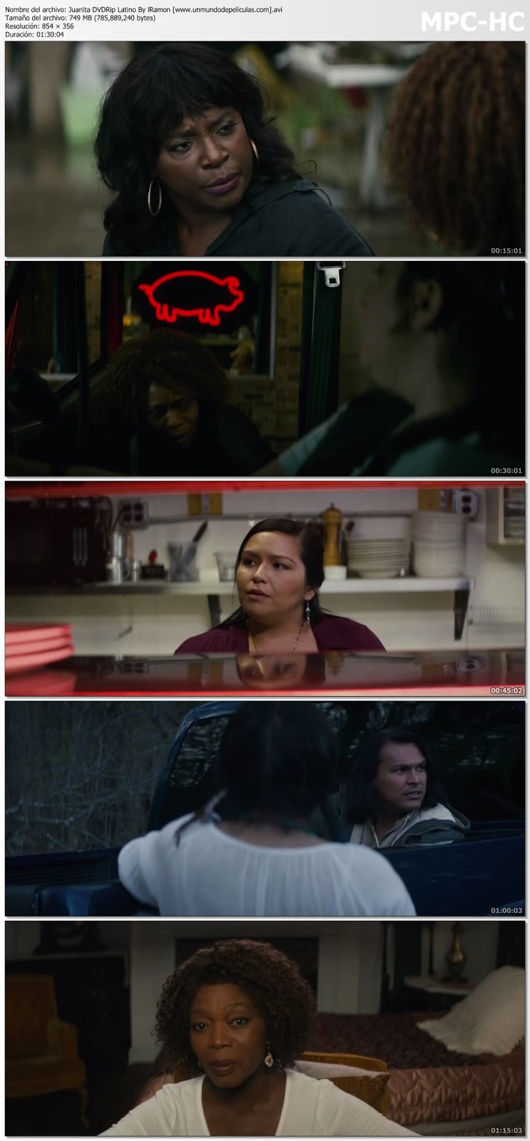 Capturas de la película.