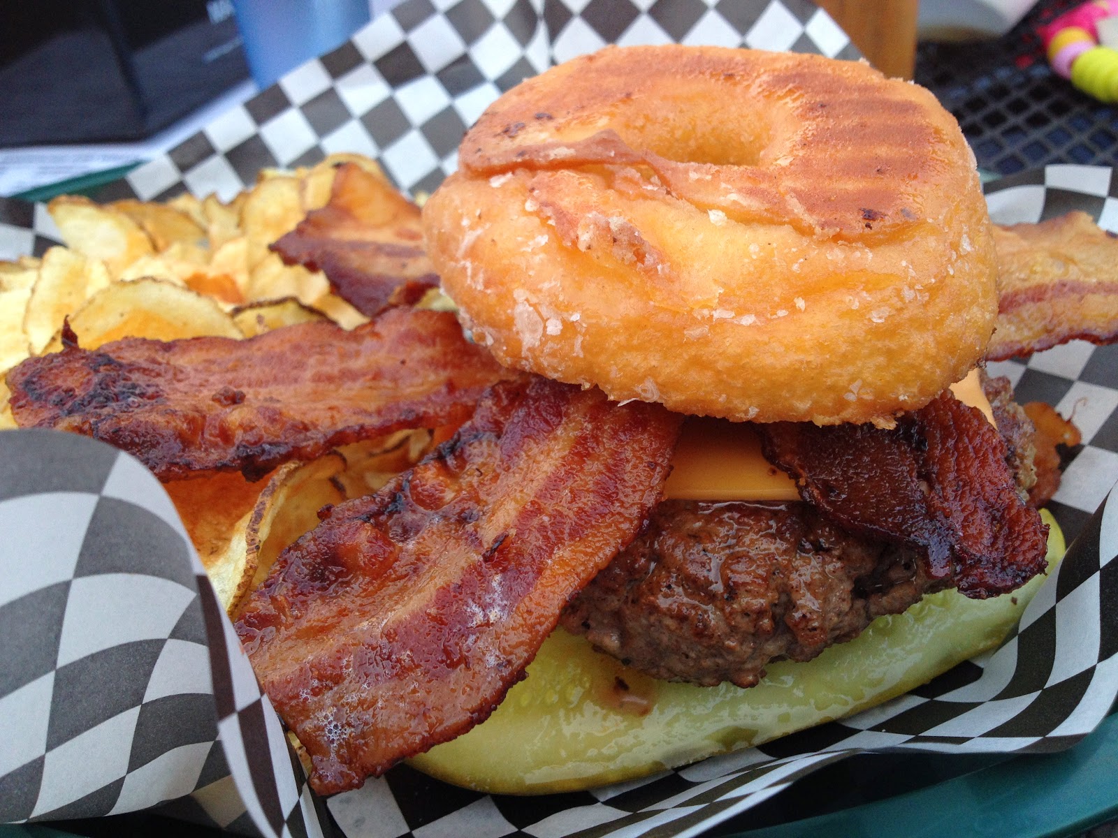 Pay a Visit: The Delicious Donut Burger of DK Diner