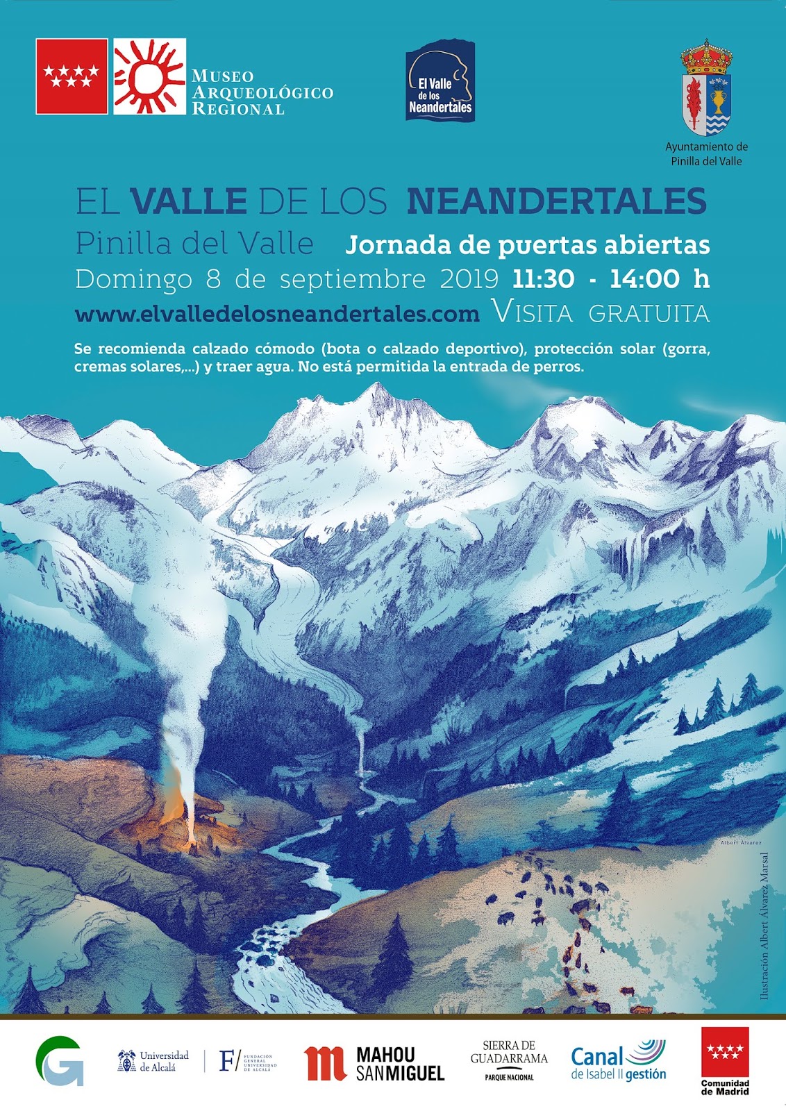 Jornada de Puertas Abiertas en el Valle de los Neandertales Jornada de Puertas Abiertas en el Valle de los Neandertales