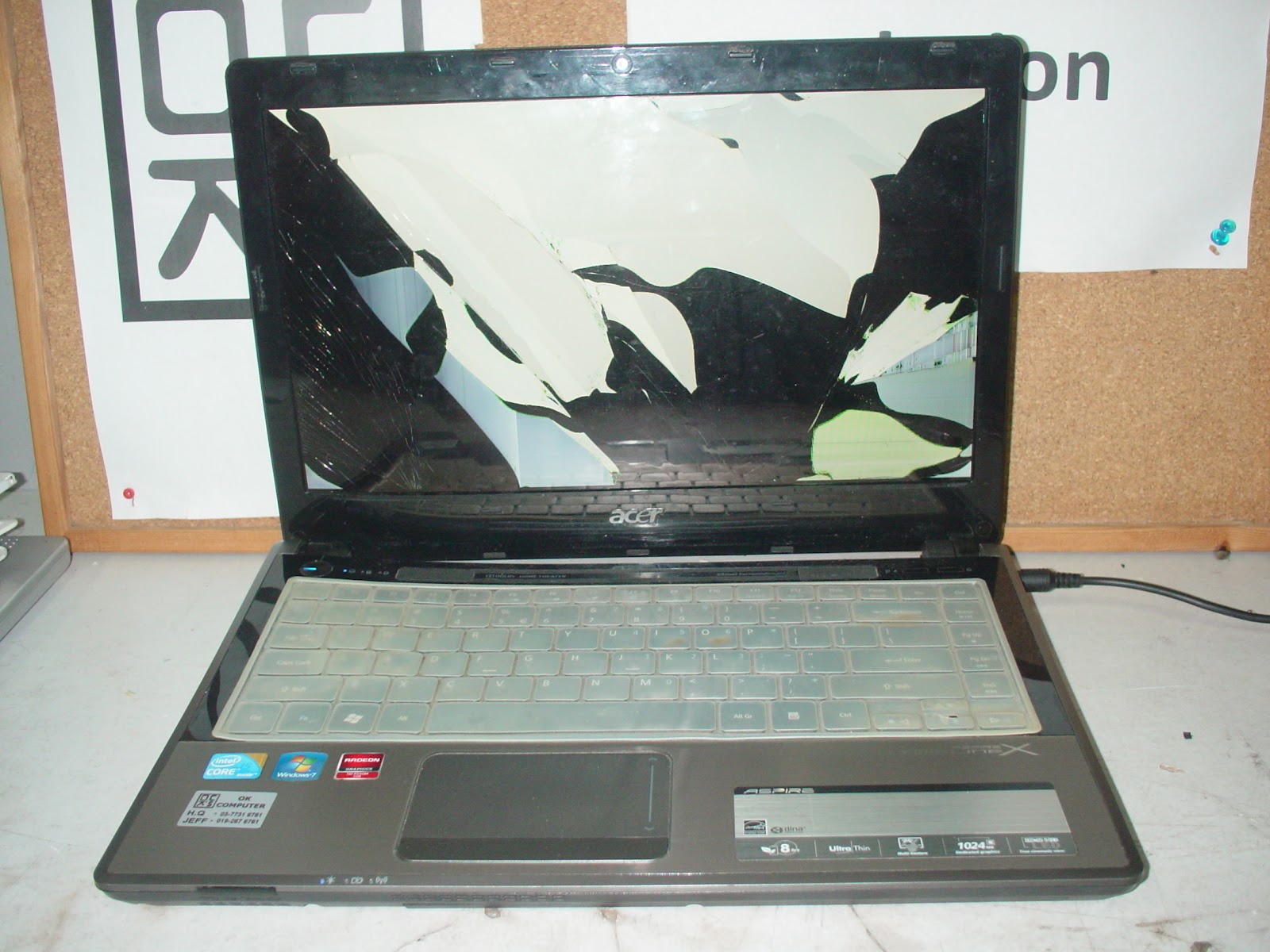 Repair Screen Laptop Acer Aspire TimelineX 4820TG