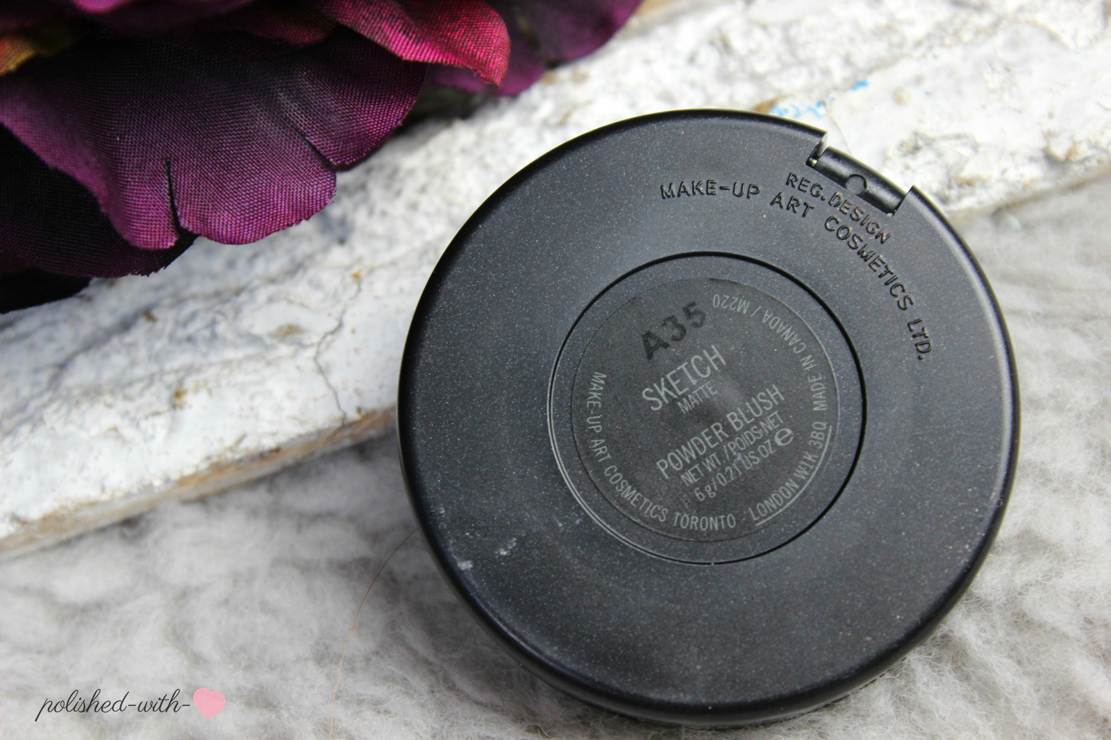 Polished with Love [Review] MAC Blush "Sketch"