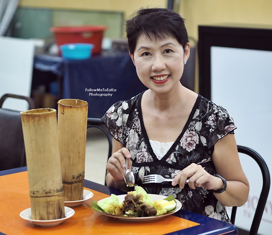 Nasi lemak bamboo semenyih