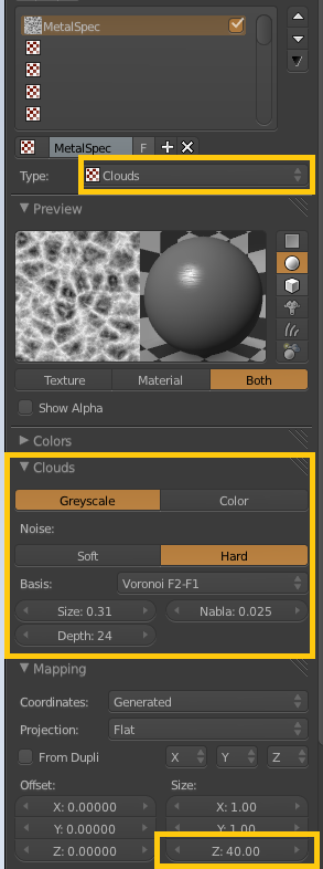 BlendMo: Specular Texture
