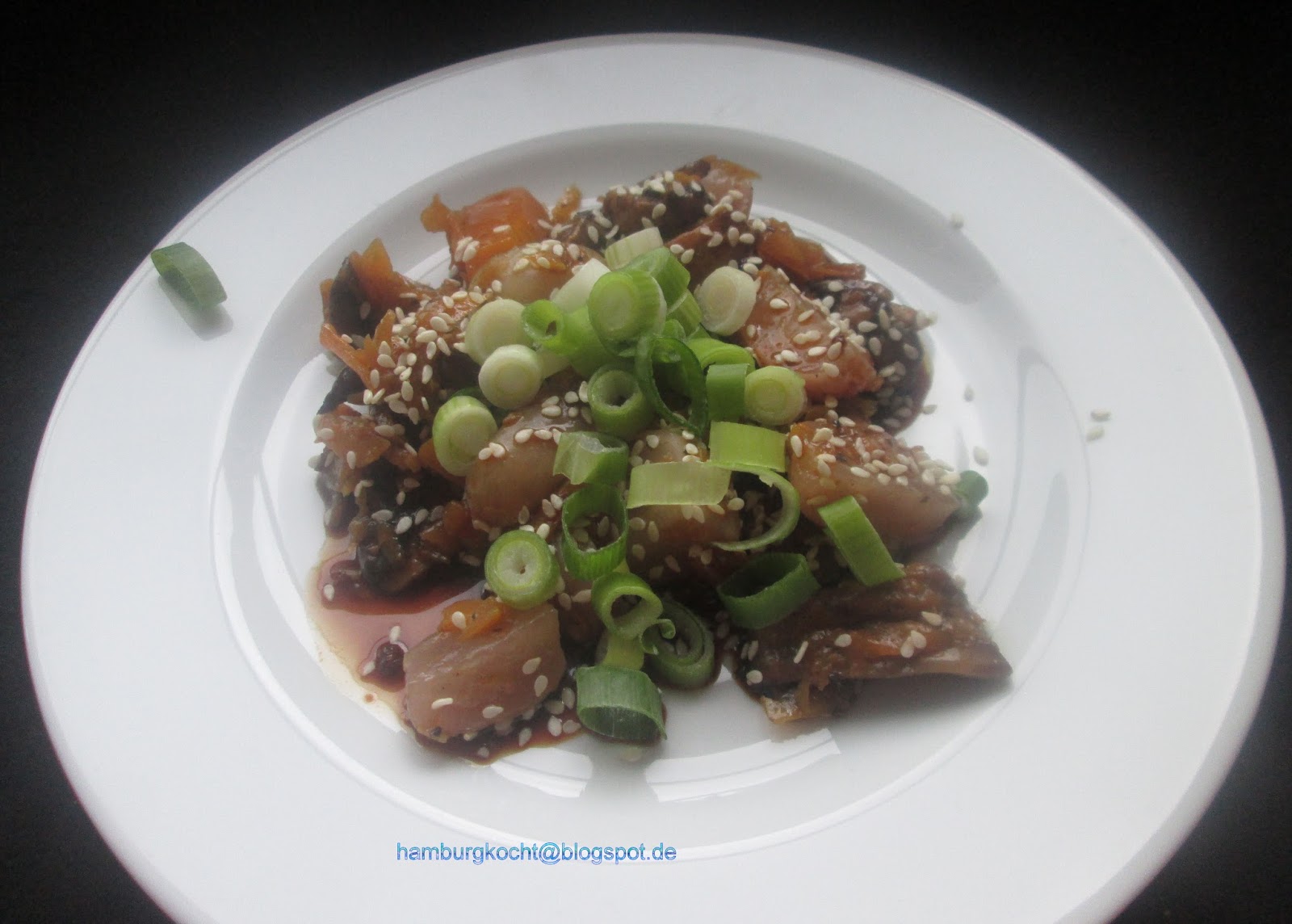 Hamburg kocht!: Salat mit Pilzen, Radieschen und Butternut-Kürbis