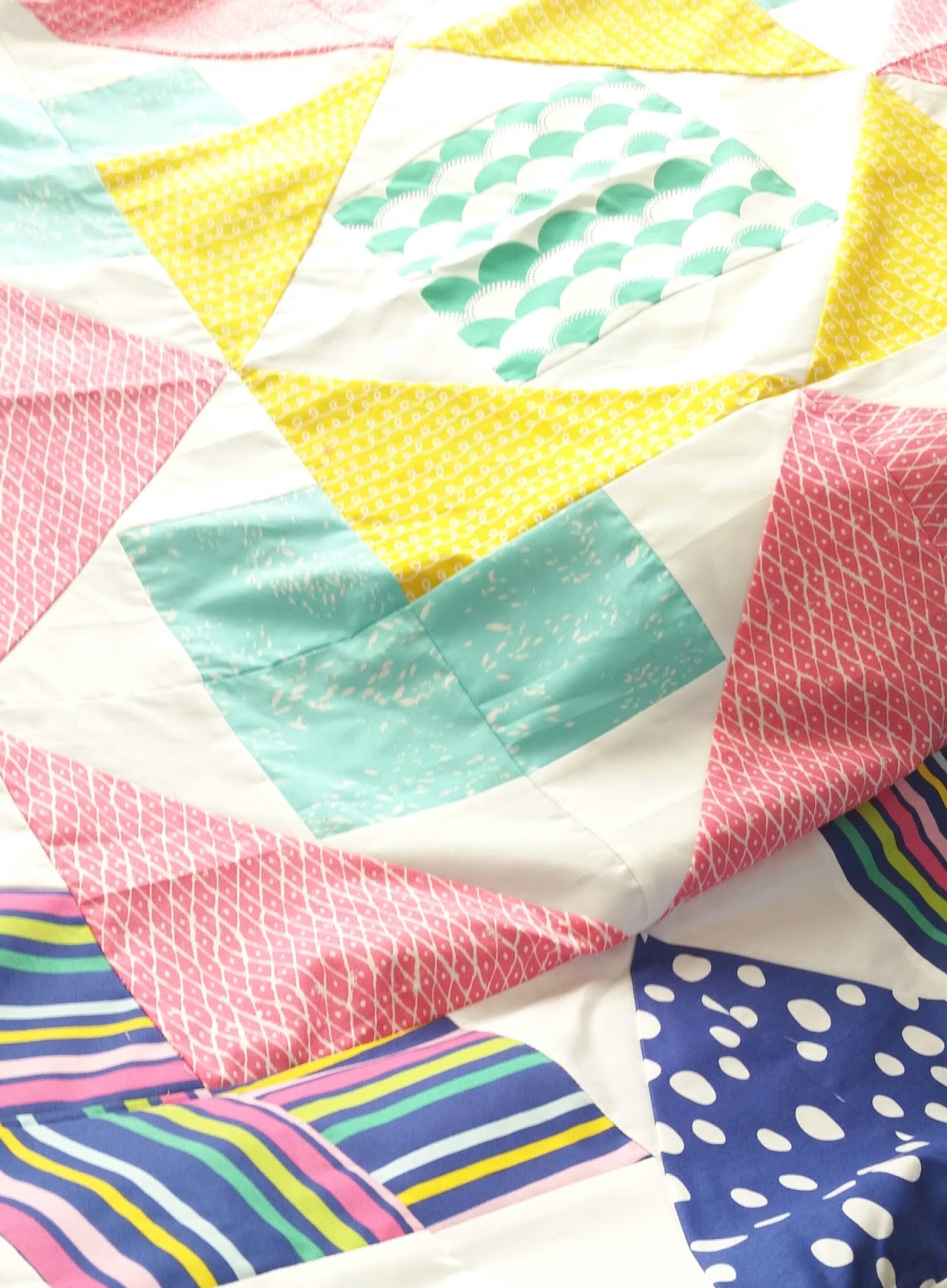 Quilt Story Palisades Quilt pattern AGF stitched