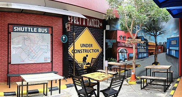 Desain Cafe Mini Outdoor Pinggir Jalan Desain Cafe Mini Outdoor Pinggir Jalan