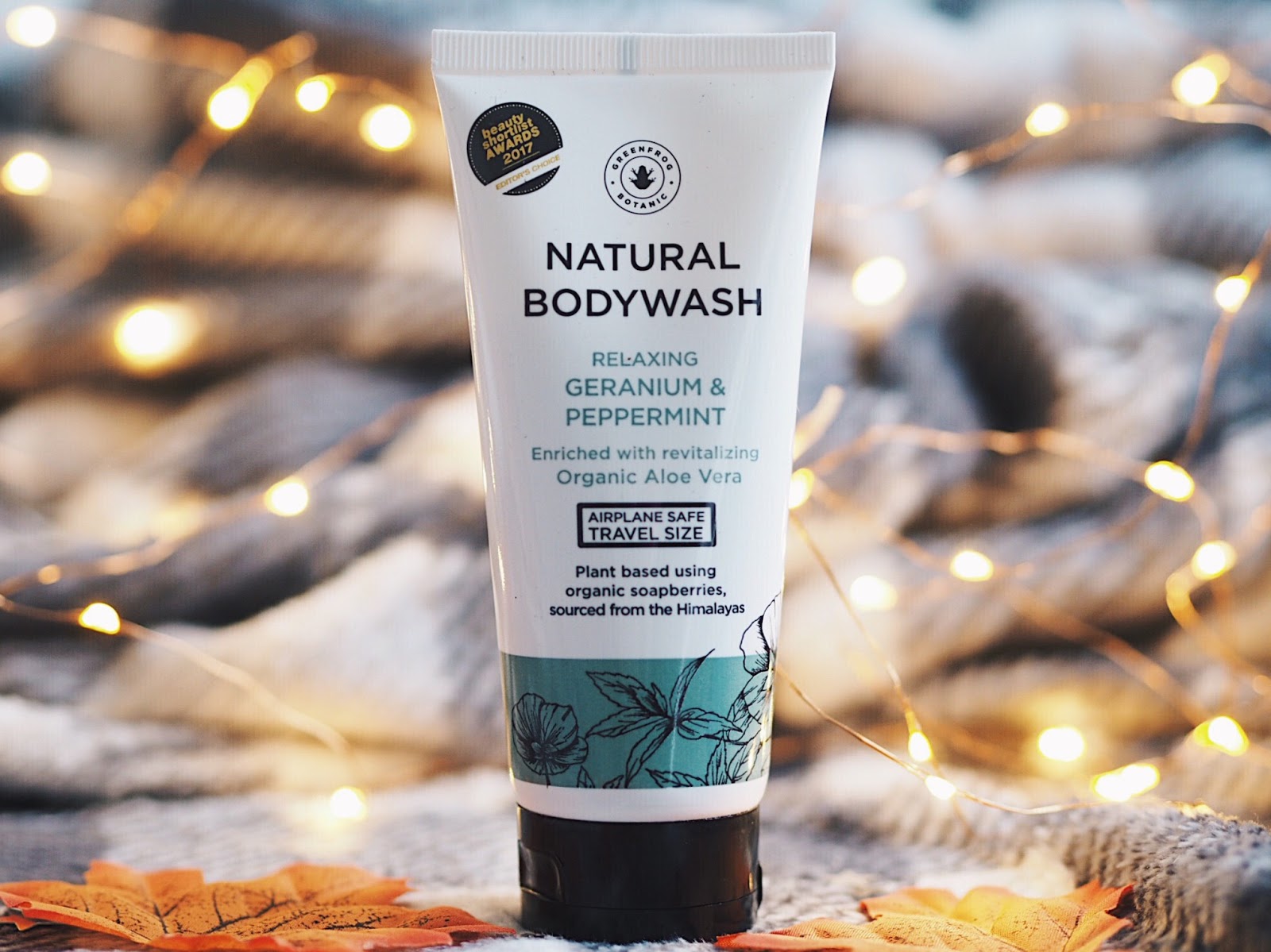 Greenfrog Botanic Natural Bodywash Relaxing Geranium & Peppermint Greenfrog Botanic Natural Bodywash Relaxing Geranium & Peppermint