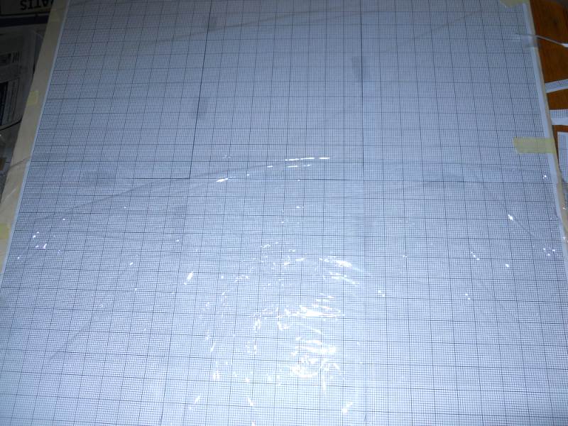 Needlepoint tapestry stretching