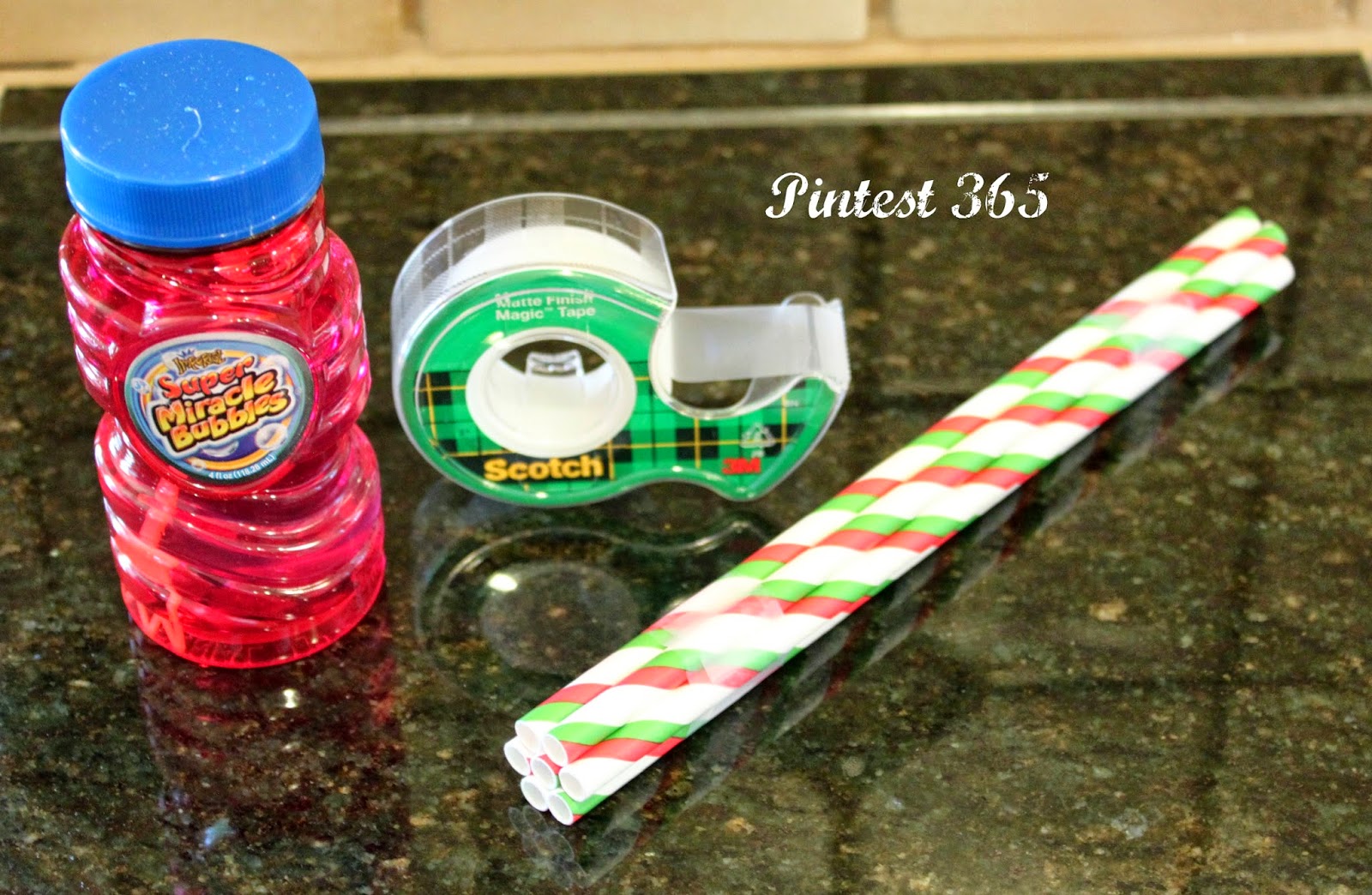 Pintest 365. Day 117 Straw Bubble Wand (success).