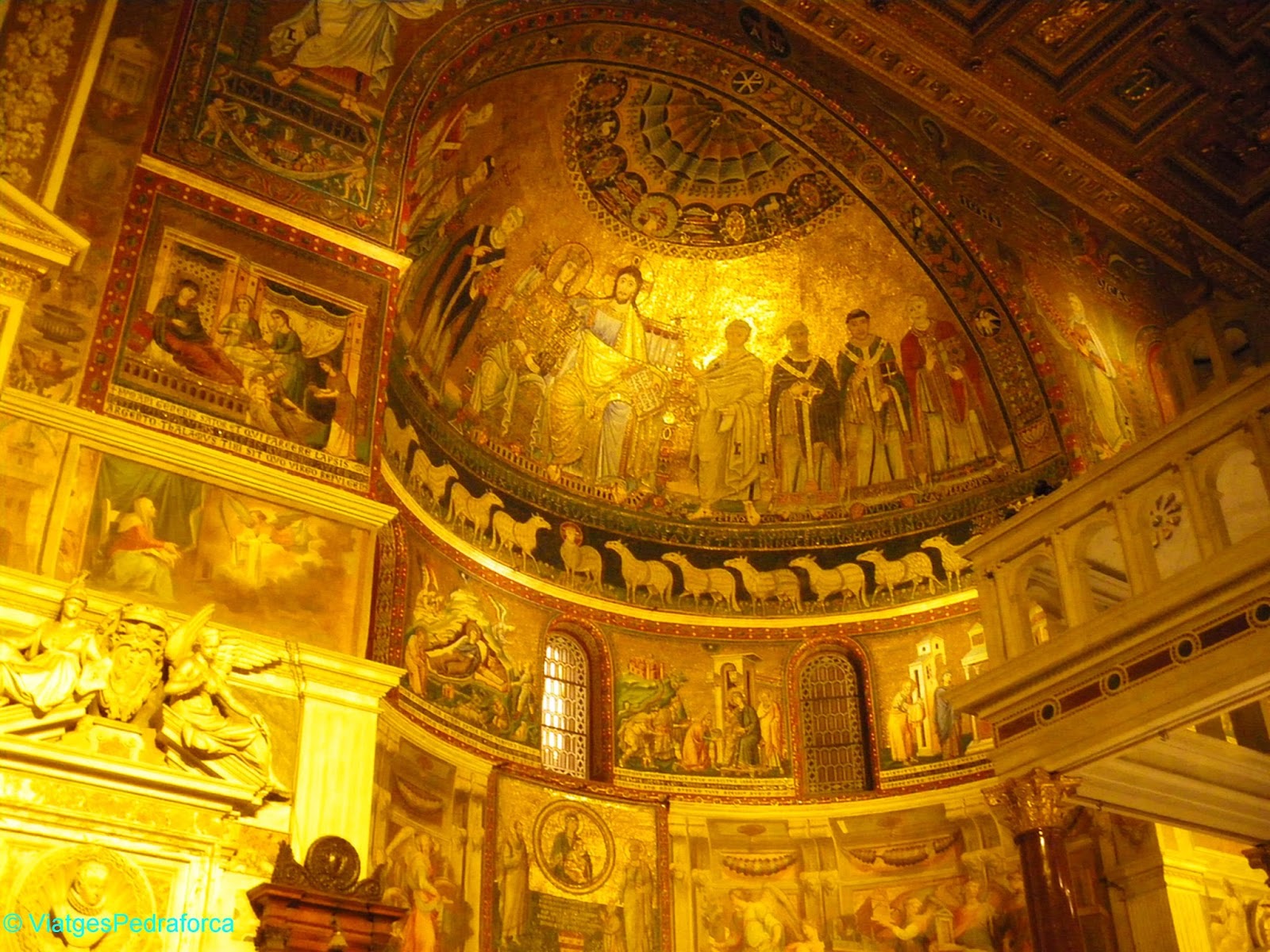 Santa Maria in Trastevere, Roma, Art romànic, Itàlia