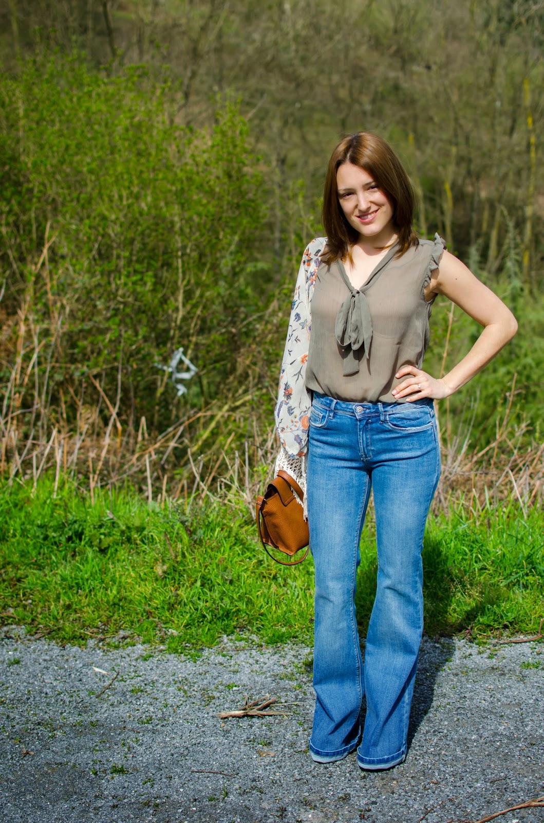 pantalones de vestir campana