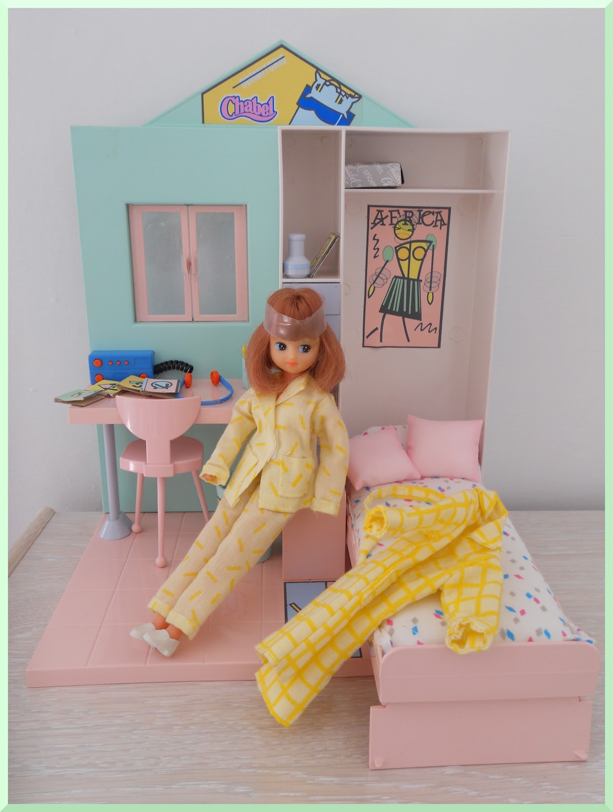 chabel muñeca bicicleta