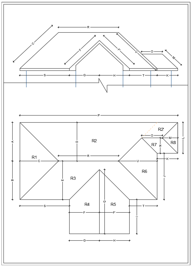 How To Practically Calculate The Quantity (m2) Of Roofing Sheet Required