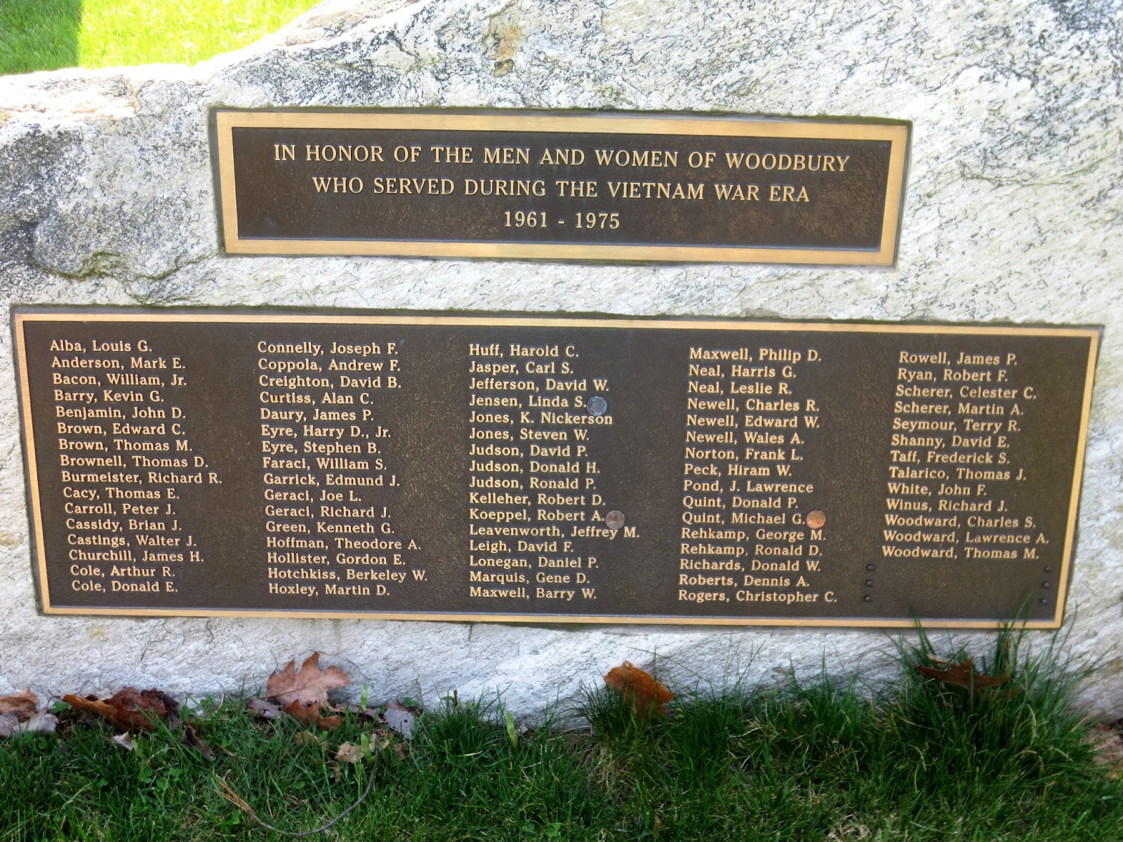 Climbing My Family Tree War Memorial Honor Roll Project Woodbury Connecticut