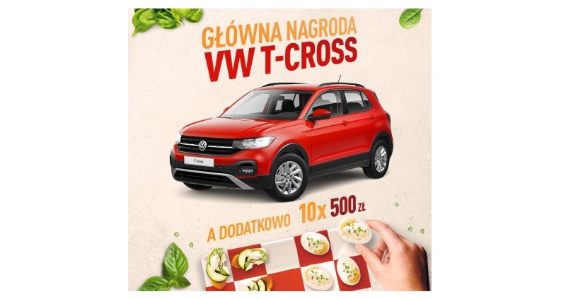 Wygraj samochód Volkswagen T-Cross Konkurs
