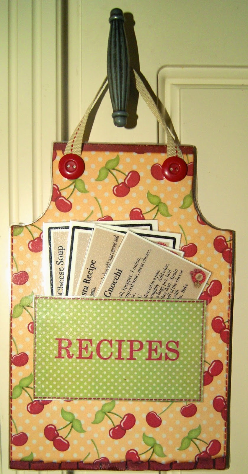 The Cherry On Top Fabulous Free Paper Apron Project