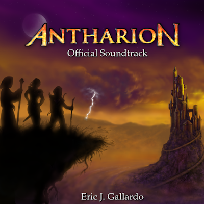 AntharioN Official Sountrack Cover Art